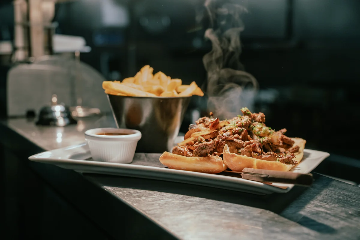 Homemade dish at Adams Bar