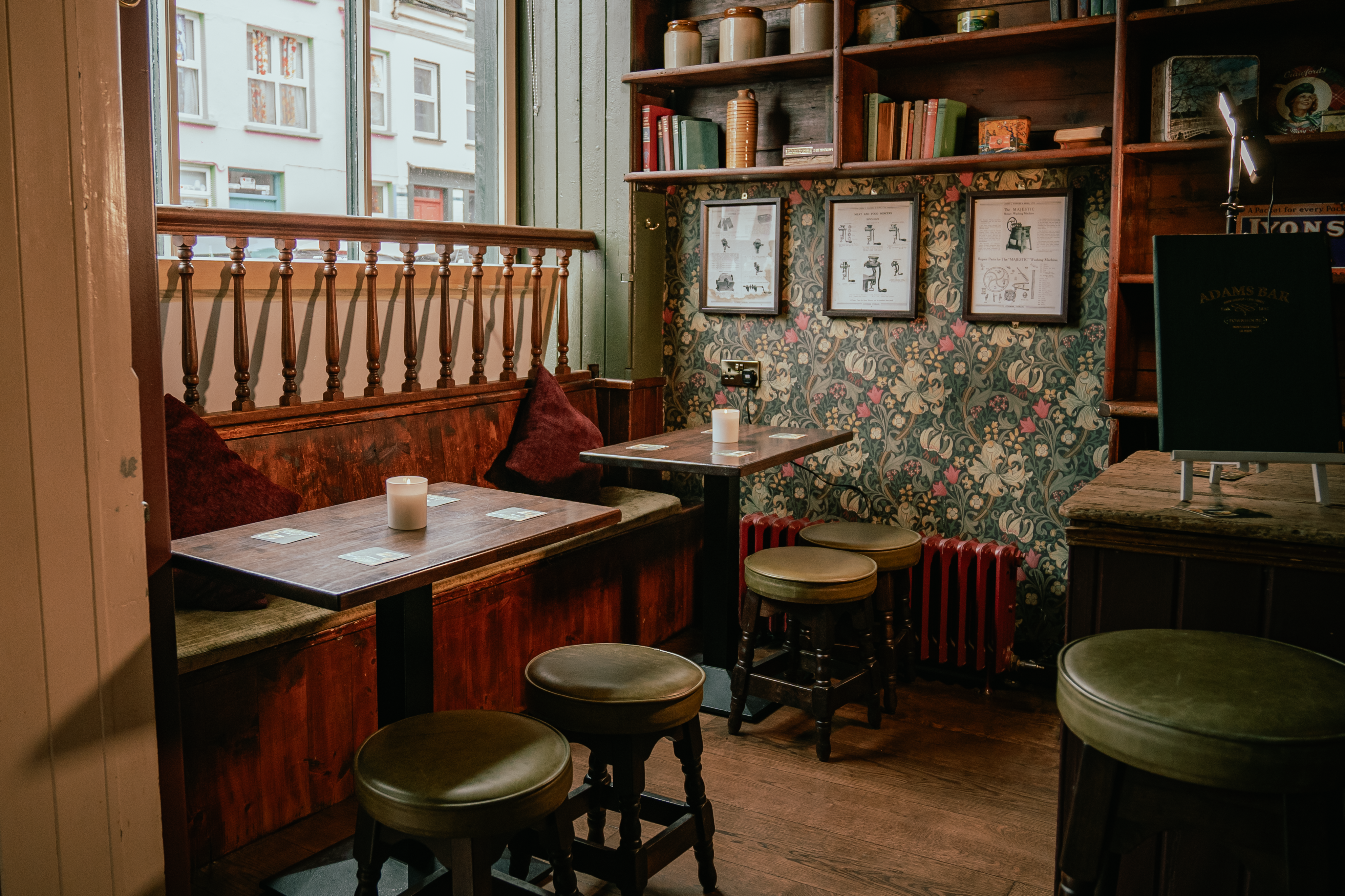 Food and hospitality at Adams Bar & Townhouse